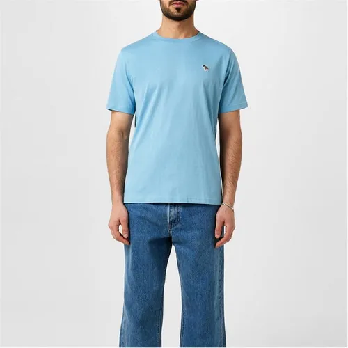 PS Paul Smith Zebra Crew Neck T-Shirt - Blue