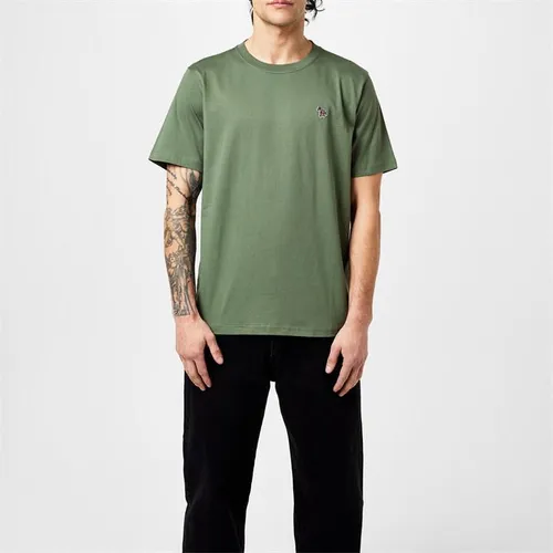 PS Paul Smith Zebra Crew Neck T-Shirt - Green