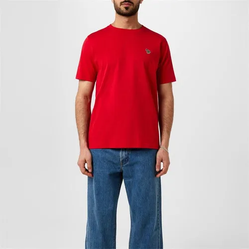PS Paul Smith Zebra Crew Neck T-Shirt - Red