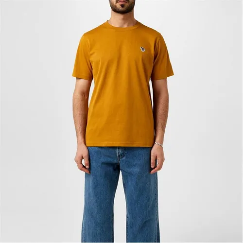 PS Paul Smith Zebra Crew Neck T-Shirt - Yellow