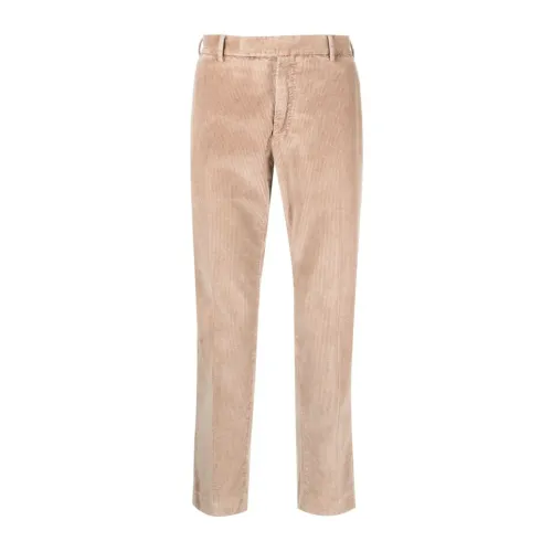 PT Torino , Classic Suit Trousers ,Brown male, Sizes: