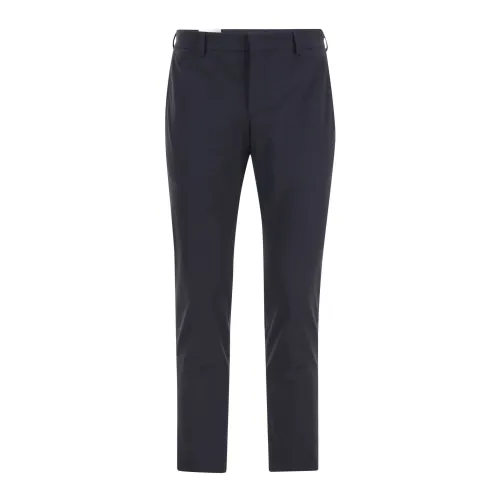 PT Torino , Cropped Trousers ,Blue male, Sizes: