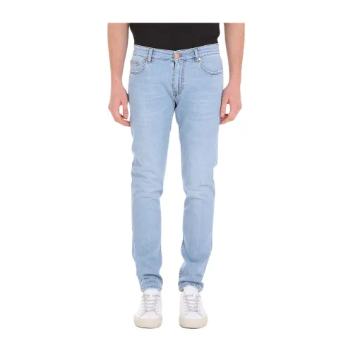 PT Torino , Jeans Rock in cotone ,Blue male, Sizes: