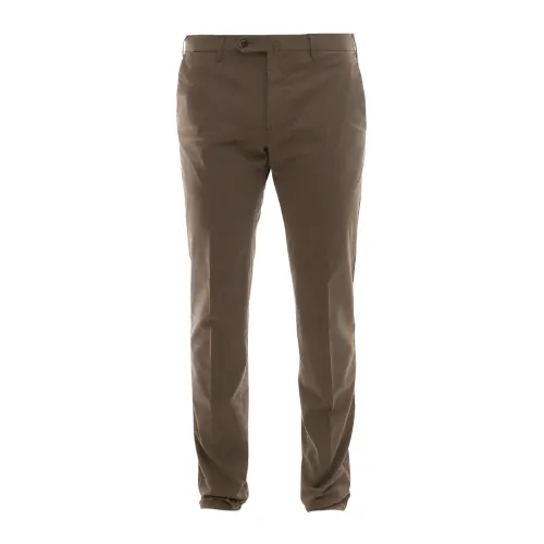 PT Torino , Men Clothing Trousers Brown Ss22 ,Brown male, Sizes: