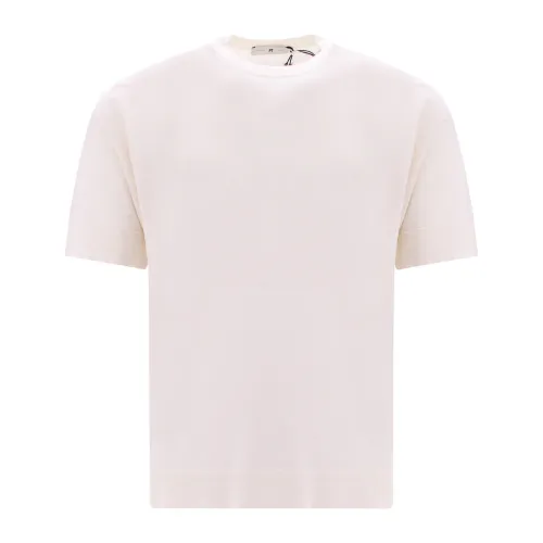 PT Torino , Men`s Clothing Knitwear White Ss23 ,White male, Sizes: