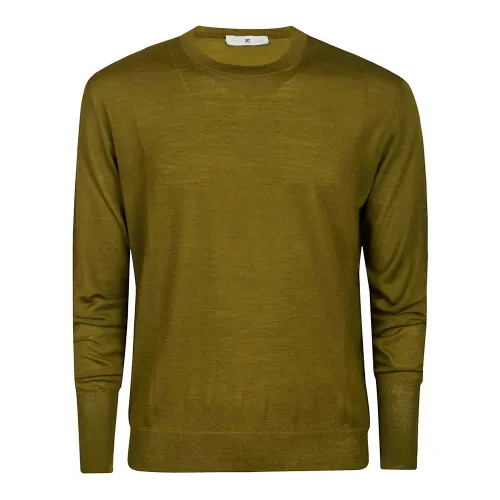 PT Torino , Men`s Clothing Sweater ,Yellow male, Sizes: