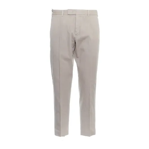 PT Torino , Men's Clothing Trousers Beige Ss24 ,Beige male, Sizes: