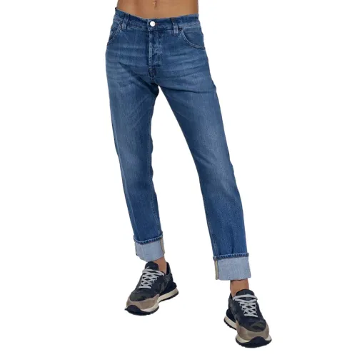 PT Torino , Slim-fit Jeans ,Blue male, Sizes: