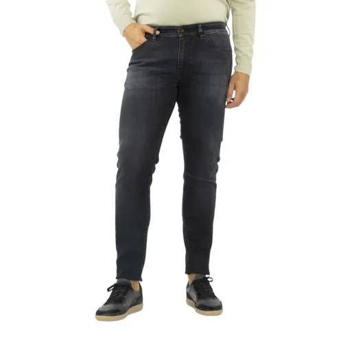 PT Torino , Slim-fit Jeans ,Gray male, Sizes: