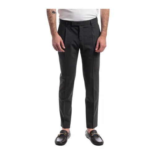 PT Torino , Stylish Pants DIECI-1p ,Gray male, Sizes: