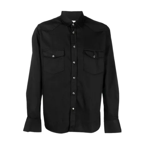 PT Torino , Tl6Ltx010Cpt-01Br Shirts ,Black male, Sizes: