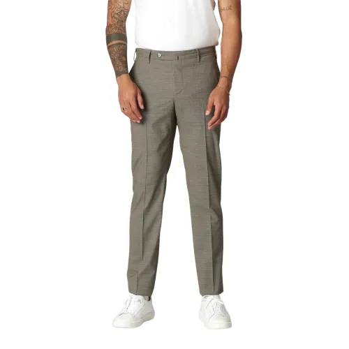 PT Torino , Trousers ,Brown male, Sizes: