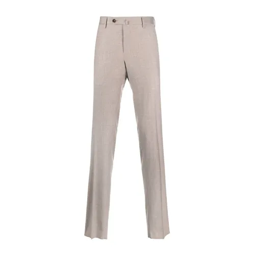PT Torino , Wool/silk pants ,Beige male, Sizes: