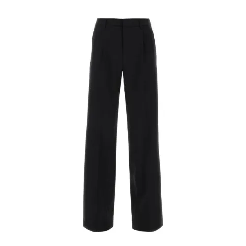 Pt01 , Black Lola Super 120's Trousers ,Black female, Sizes: