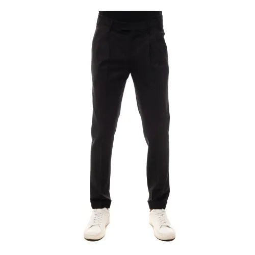 Pt01 , Pleated trousers ,Black male, Sizes: