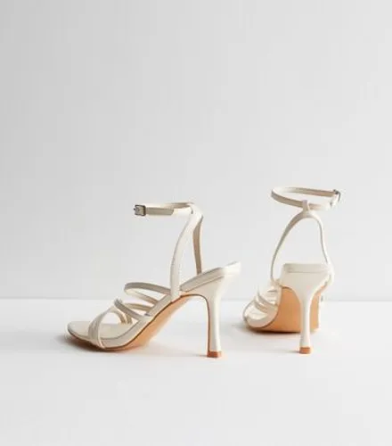 Public Desire Multi Strap Stiletto Sandals New Look