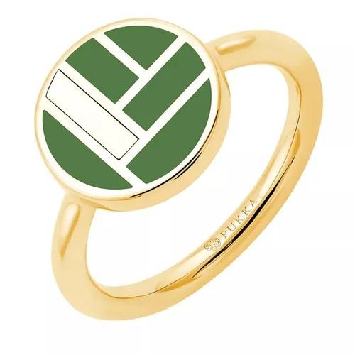 Pukka Berlin Rings - Bauhaus Ceramic Ring - gold - Rings for ladies