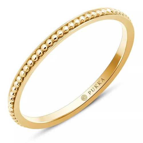 Pukka Berlin Rings - Bead Band - gold - Rings for ladies