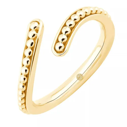 Pukka Berlin Rings - Open Wave Band - gold - Rings for ladies