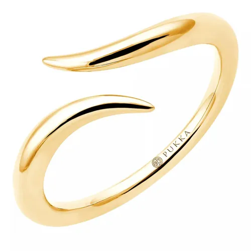 Pukka Berlin Rings - Tembo Cross Over Ring - gold - Rings for ladies