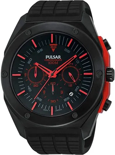 PULSAR OUTLET Quartz Watch with Rubber Strap 4894138022791