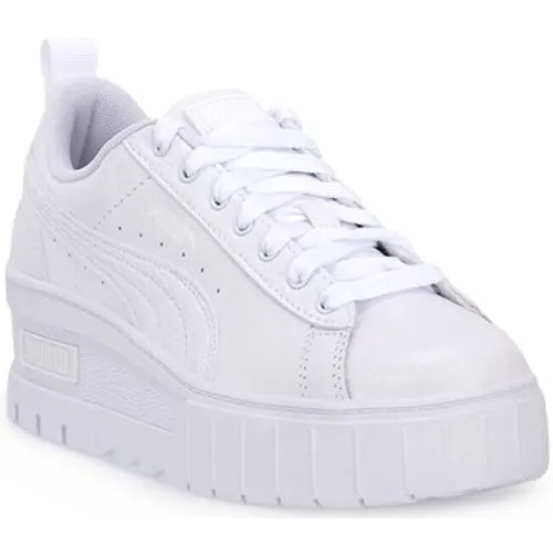 Puma  04 Mayze Wedge W  women's Shoes (Trainers) in White
