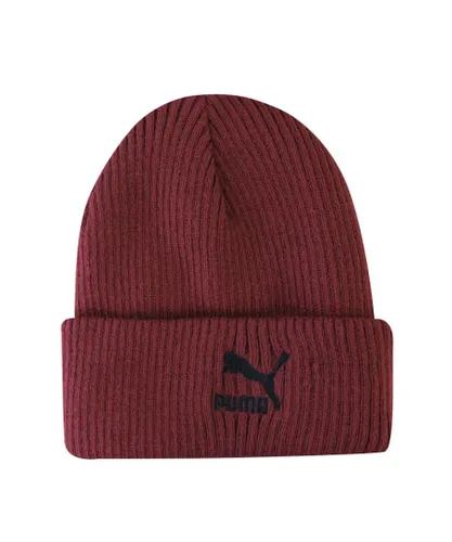 Puma Archive Docker Adults Unisex Beanie Hat Red 021290 03 A184C Textile - One
