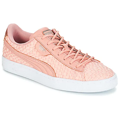 Puma  BASKET SATIN EP WN'S  women's Shoes (Trainers) in Pink