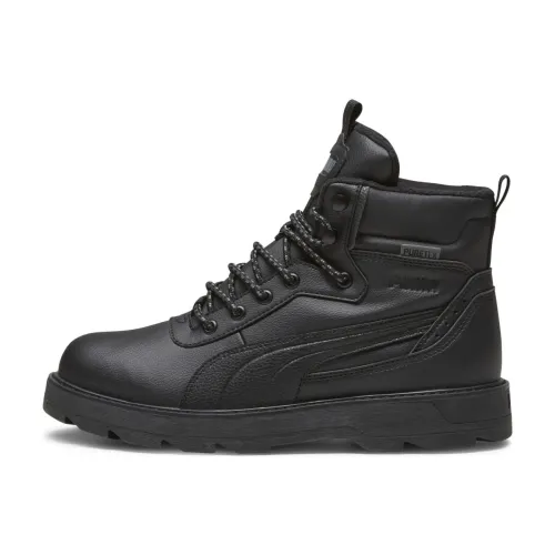 Puma , Black Puretex Ankle Boots ,Black male, Sizes: