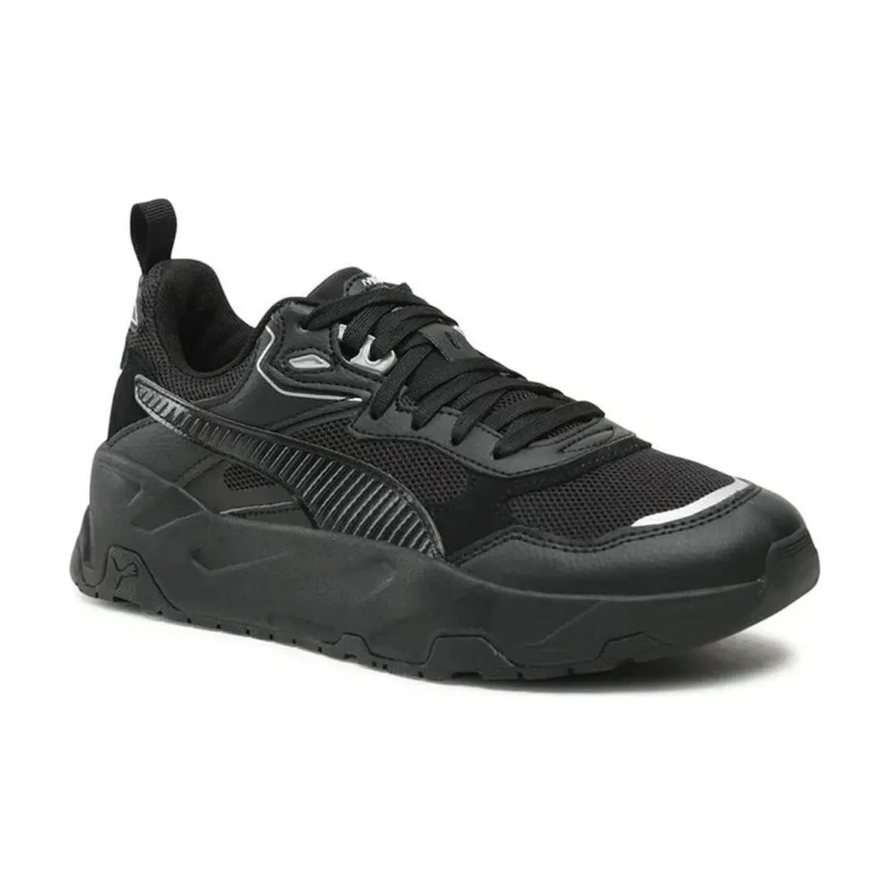 Puma , Black Trinity Sneakers ,Black male, Sizes: