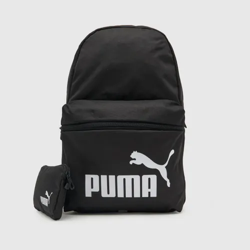 Puma Black & White Phase Backpack Set, Size: One Size