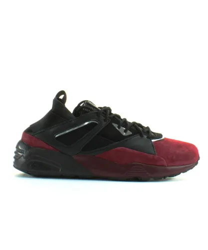 Puma Blaze Of Glory Halloween Red Suede Leather Mens Lace Up Trainers 363547 01 - Multicolour