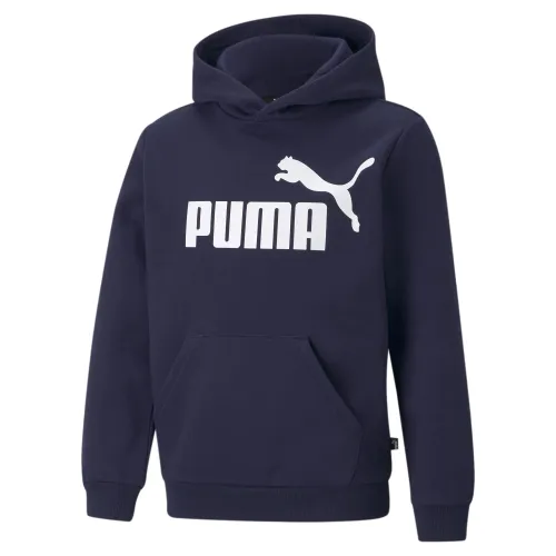 PUMA Boy's Big Logo Hoodie Fl B Sweat