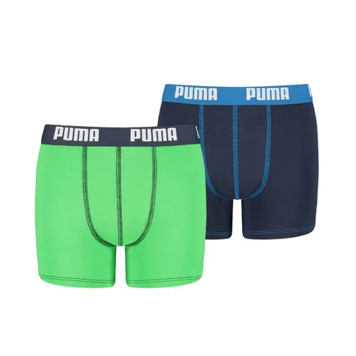 PUMA Boys Boxer, Green/Blue, 122