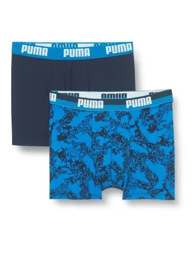 PUMA Boys' Camo All Over Print Boxer Baby and Toddler