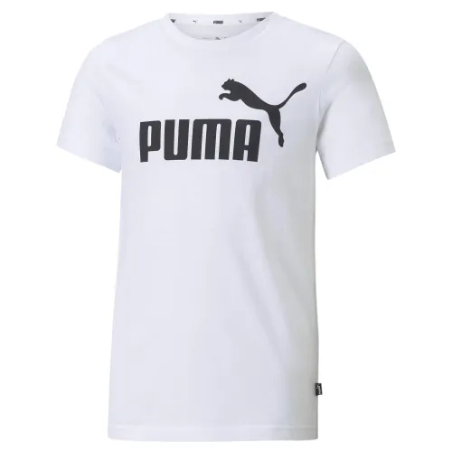 PUMA Boy's Ess Logo Tee B Tee
