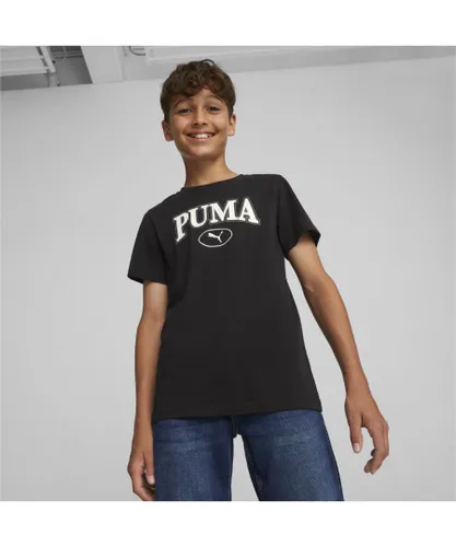 Puma Boys SQUAD T-shirt - Black