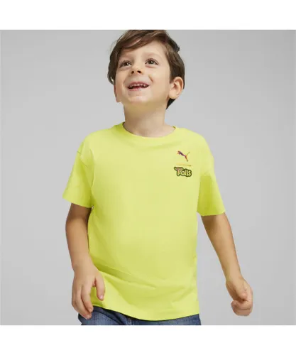 Puma Boys x TROLLS Graphic T-Shirt - Green