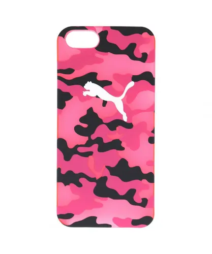 Puma Bytes Pink Black Camo iPhone 5 Hard Phone Case 052532 05 - One Size