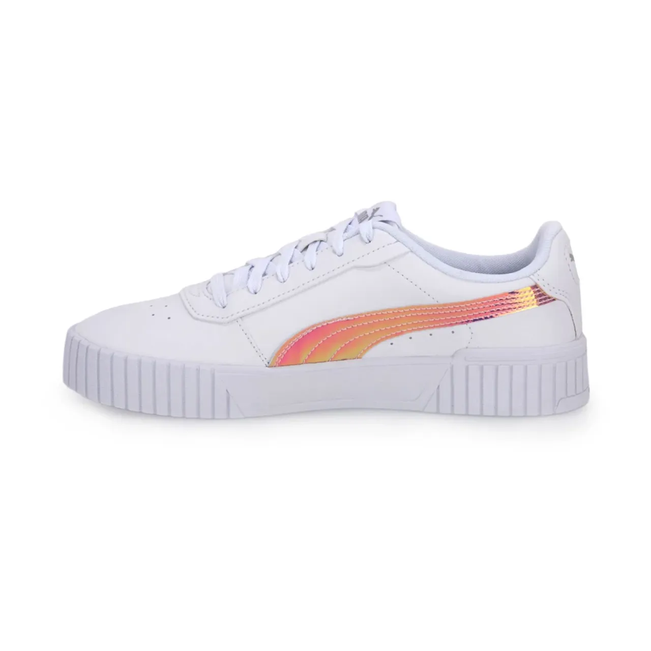 Puma , Carina 2 Holo Sneakers ,White female, Sizes: