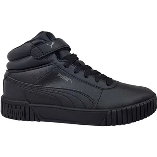 Puma  Carina 20 Mid PS  girls's Children's Shoes (High-top Trainers) in Black