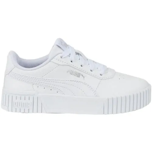 Puma  Carina 20 PS JR  boys's Children's Shoes (Trainers) in White
