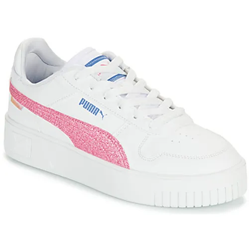 Puma  CARINA STREET JR  girls's Children's Shoes (Trainers) in White