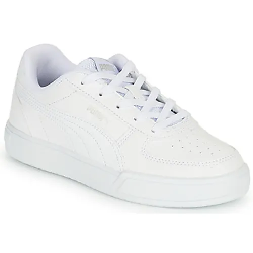 Puma  Caven PS  boys's Children's Shoes (Trainers) in White
