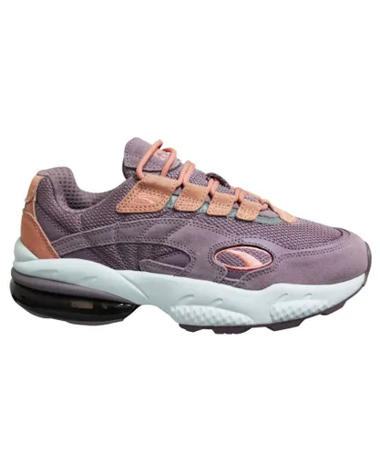 Puma Cell Venom Chunky Lilac Peach Low Lace Up Casual Unisex Trainers 369354 07 - Purple Textile