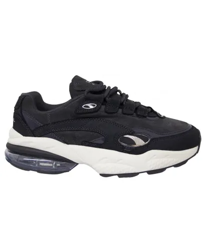 Puma Cell Venom Patent Navy Blue Low Lace Up Womens Trainers 369654 05 Patent Leather