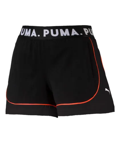 Puma Chase Womens Shorts Training Running Pant Black 578030 51 Cotton