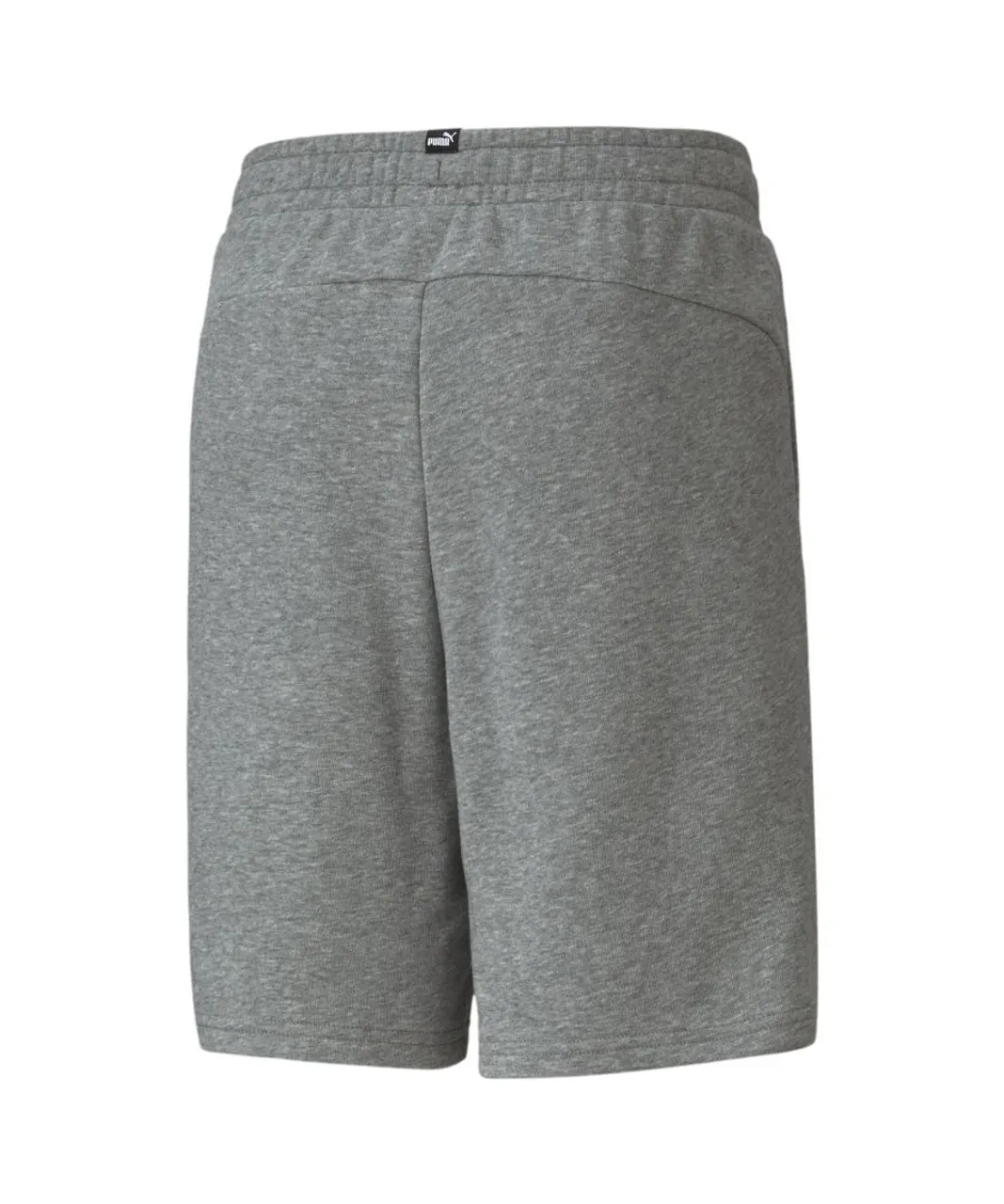 Puma Childrens Unisex Essentials Youth Sweat Shorts - Grey Cotton