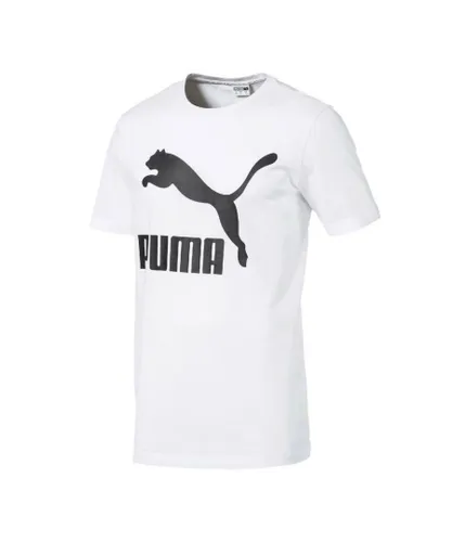 Puma Classics White T-Shirt - Mens