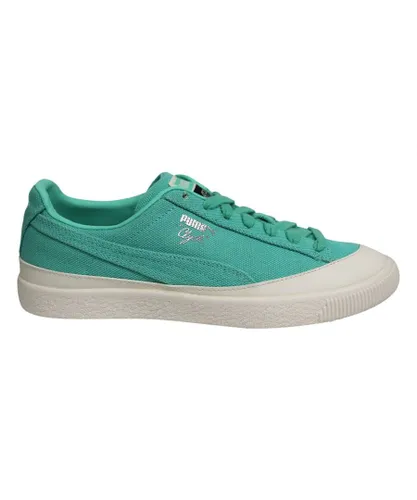 Puma Clyde x Diamond Supply CO Textile Low Lace Up Mens Trainers 365651 01 - Blue